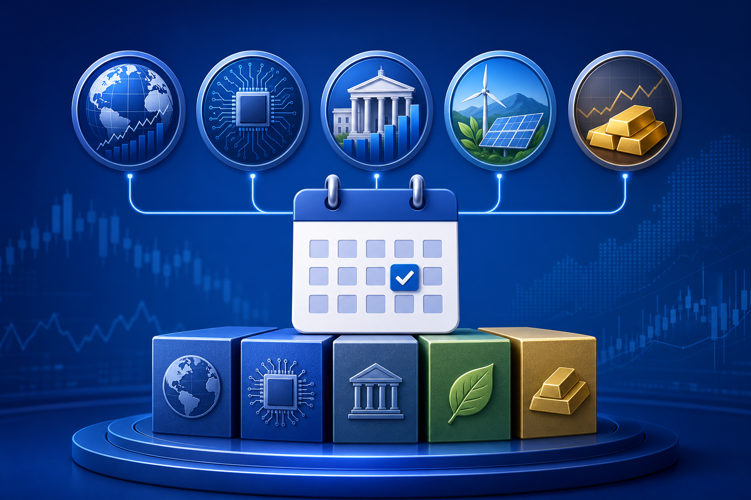 Monthly 5-ETF allocation model